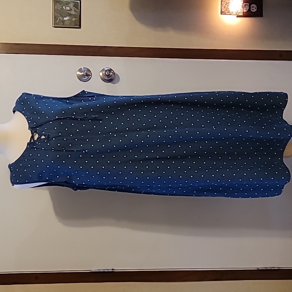 Christopher & Banks denim dress XL